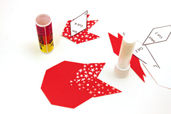Easy Paper Crafts 8 Point Star step 4 add second point