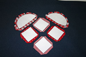 Frugal fun crafts punched quilt heart clip corners and curves