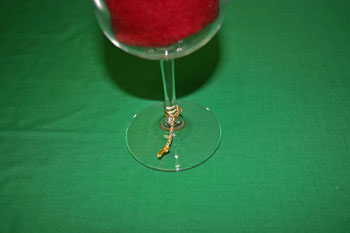 frugal fun crafts wine charms one clear shiny bead