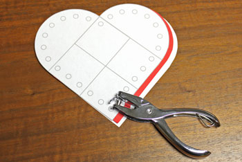 Valentine Heart Pocket step 2 layer large shapes