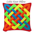 Celtic Rectangles Pillow on the funEZ Bazaar