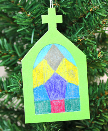 Church Window Ornament