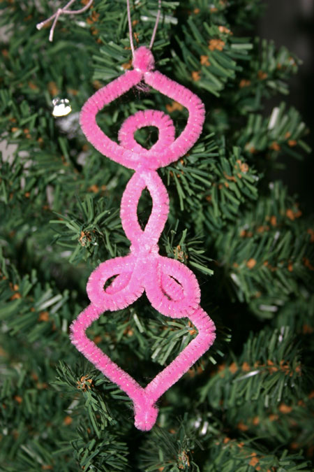 Easy Christmas crafts tiny dancer in pink