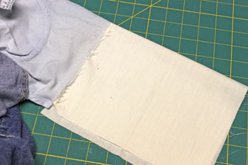How to repair jeans pocket step 9 finished double sewn seam