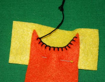 How to sew blanket stitch overlay step 9 stitches evenly spaced