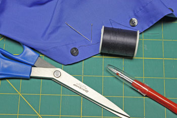 How to sew on a button materials and tools