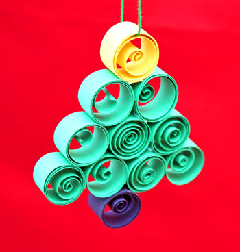 Quilled Paper Christmas Tree