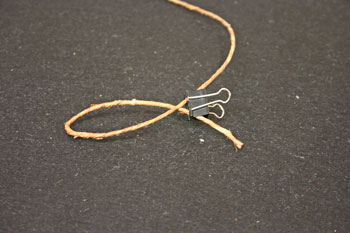 Easy Angel Crafts - Wire Angel - curve wire back over itself